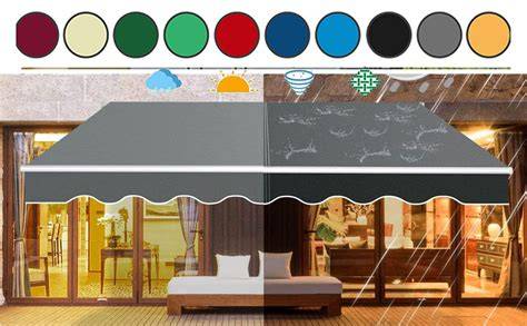 patio awning material