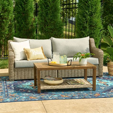 Patio Couch And Table Set