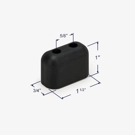 P28 Sliding uPVC Patio Door Bumper Buffer Stop