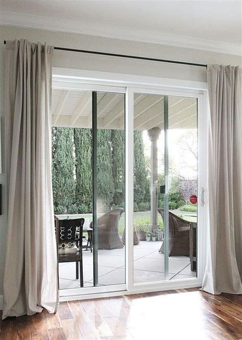 Patio Door Drapery Ideas