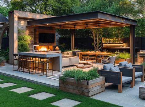 patio for entertaining