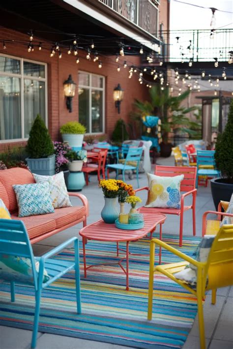 patio for entertaining guests