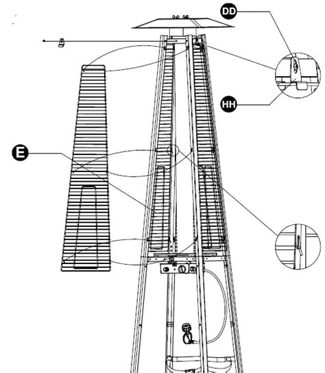 Mainstays Patio Heater Assembly Instructions Patios Home Decorating