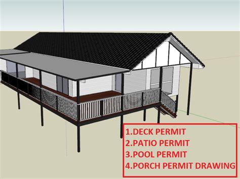 Patio Permit Drawing