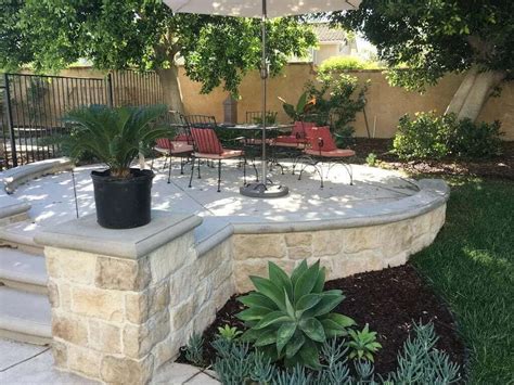 Patio Raised Edging Ideas