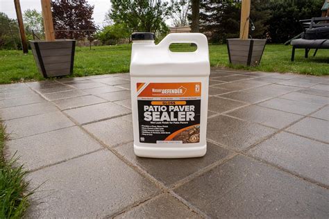 Buy Gloss, Wet Look Patio Paver Sealer, 1 gal Clear WaterBased