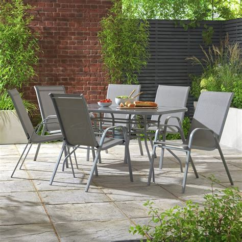 Patio Set Grey Argos