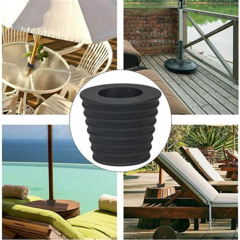 Patio Table Hole Ring Plug Umbrella Cone Wedge for Dia 1.5Inch Umbrella