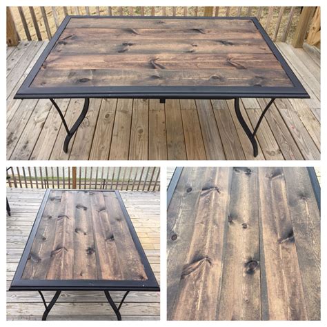 Patio Table Redo