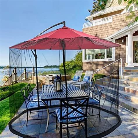 Umbrella Outdoor Mosquito Net, White