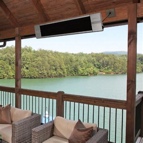 Stainless Steel WallMounted Infrared Patio Heater BC Home Leisure