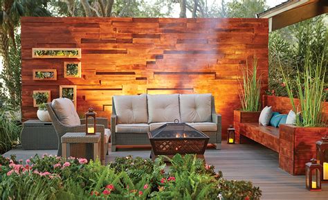 Patio Wall Privacy