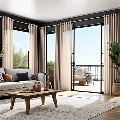 Patio Doors Grommet Drapes Patio Door Curtain Panels Touch Of in