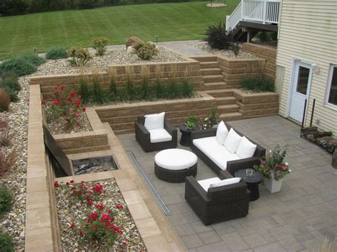 Patio With Block Walls