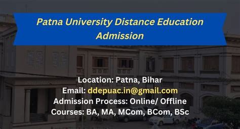 patna university distance education course