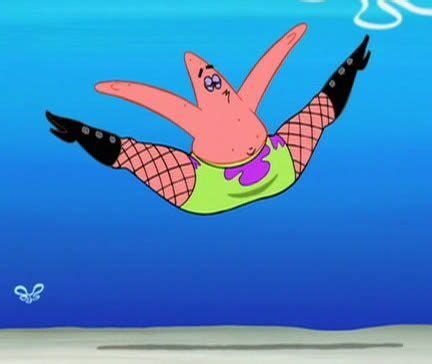 Patrick In Fishnets