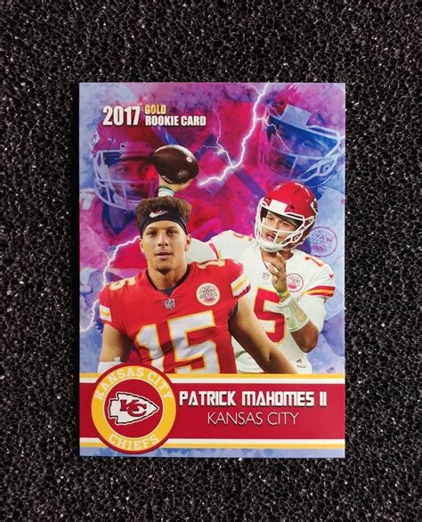 patrick mahomes 2017 rookie card