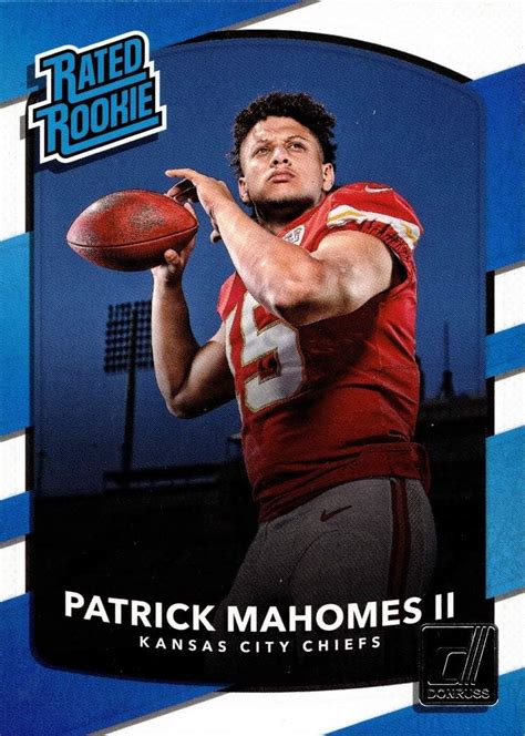 patrick mahomes official rookie card