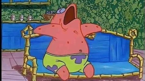 Patrick Sleeping Meme