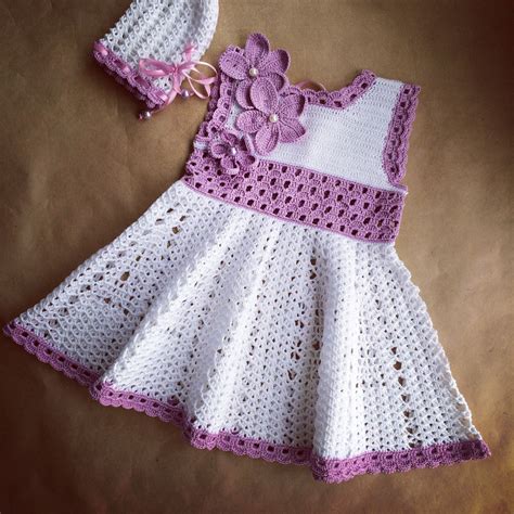 3 Patrones Crochet Vestidos Bebes