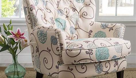 Pattern Accent Chairs For Living Room Best Master Furniture Audrey Chair
