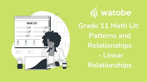 pattern and relationship in maths grade 11
