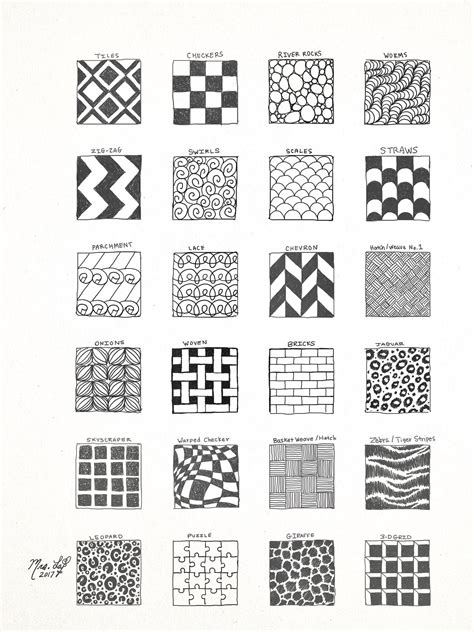 pattern drawing examples