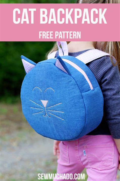 Pattern For Cat Backpack