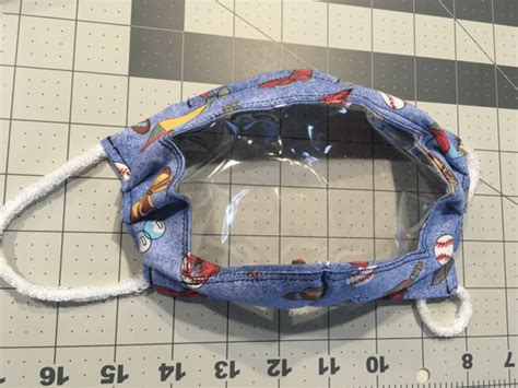 Pattern For Face Mask With Clear Panel