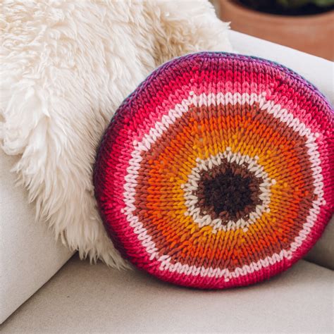 Pattern For Round Cushion Cover