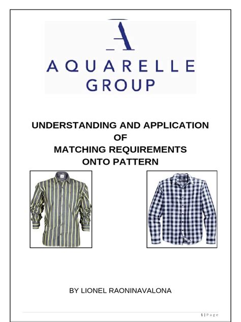 Pattern Matching Requirements