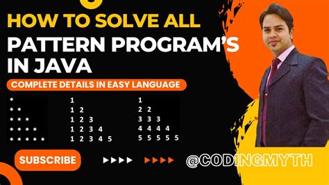 pattern program in java class 10 icse