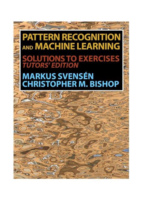 pattern recognition and machine learning exercise solutions