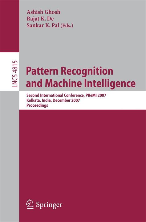 pattern recognition and machine learning springer 2007