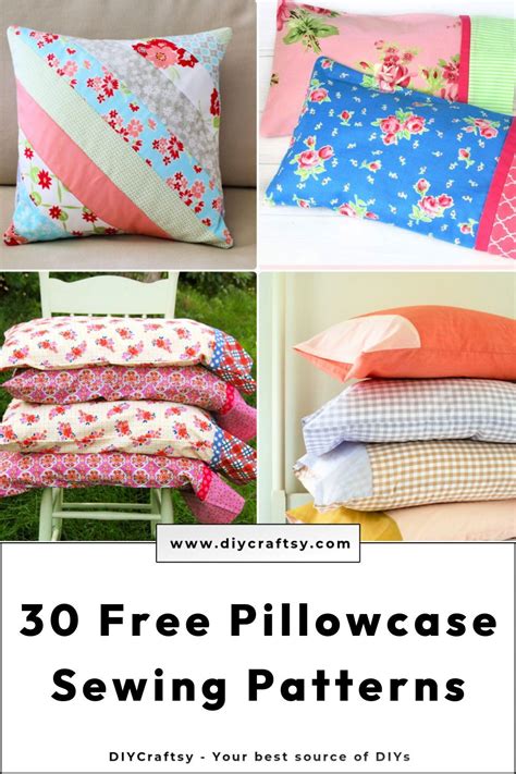 Pattern To Sew A Pillowcase