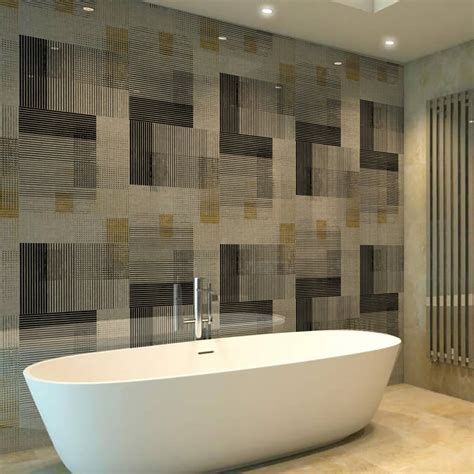 Patterned Acrylic Shower Panels