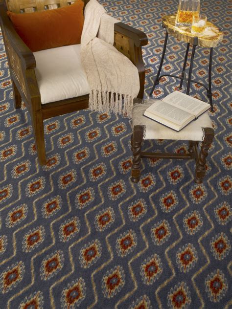 Patterned Carpet Flooring