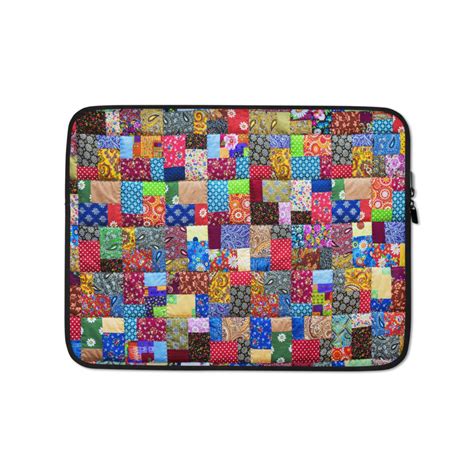 patterned laptop sleeve