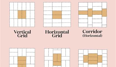 Rectangular Tile Patterns – FREE PATTERNS