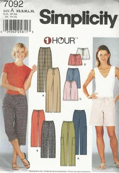 Patterns For Drawstring Pants