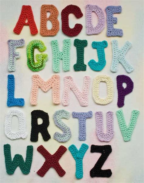 patterns for the letter a