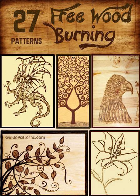 Patterns For Wood Burning Projects