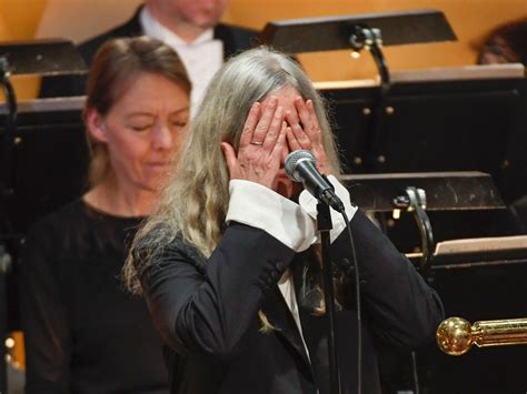 patti smith nobel prize