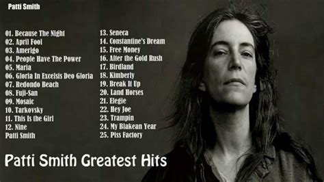 patti smith songs list