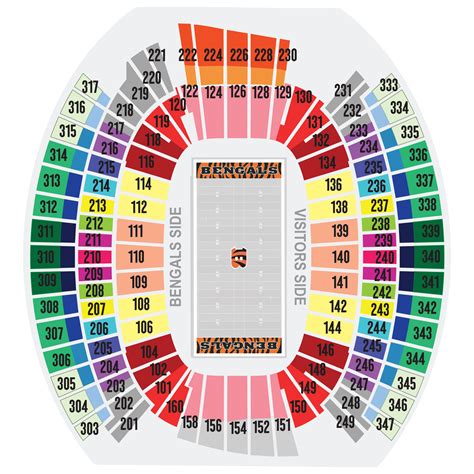 27 Map Of Paul Brown Stadium Maps Online For You