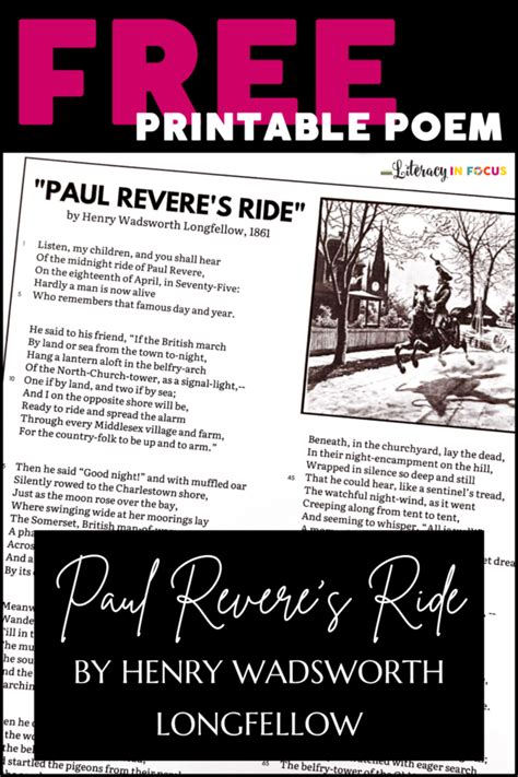Paul Revere's Ride Map