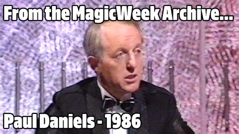 paul daniels magic show youtube