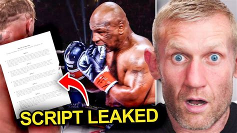 paul leaked tyson script