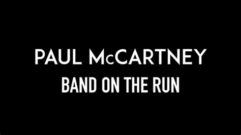 paul mccartney band on the run lyrics