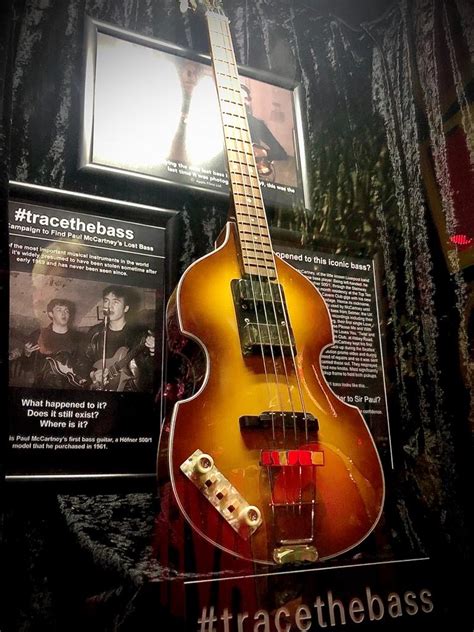 paul mccartney cavern bass